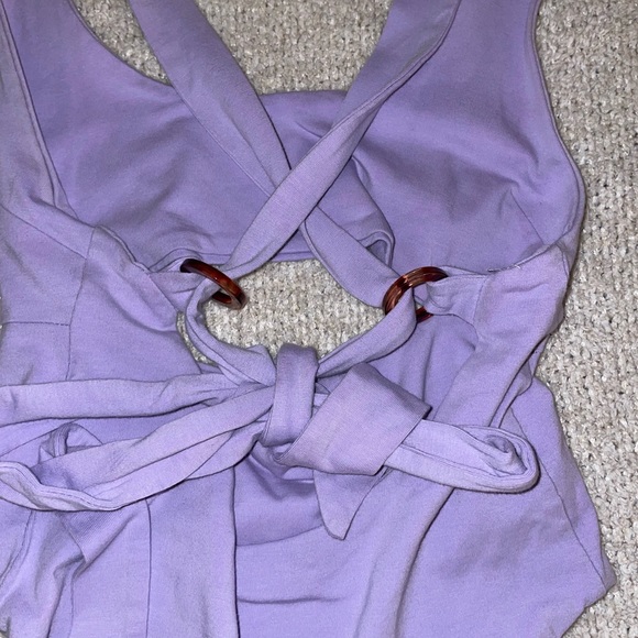 Tiger mist lilac bodysuit - Picture 3 of 4